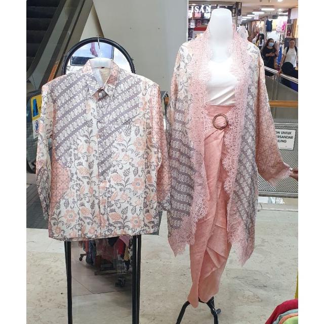 kemeja pasangan viscose + couple set viscose polos + kaftan outer kemeja