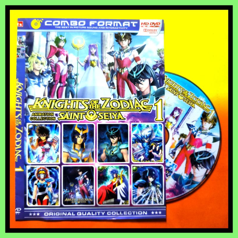 Kaset Film Kartun Anak Koleksi Saint Seiya Teks Indonesia.