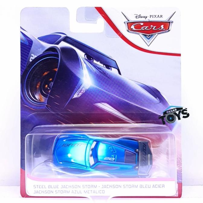 Disney Cars Cars Steel Blue Jackson Storm Metal