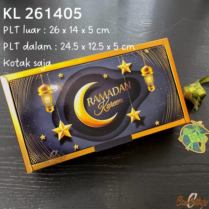 

paling diminati] Kotak Box Lebaran KL 261405 Kue Kering Nastar Spiku Lapis Idul Fitri