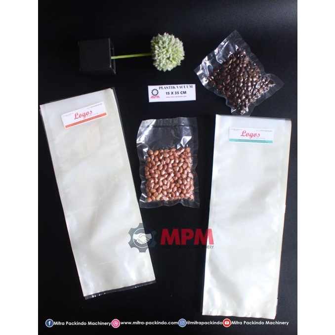#####] Plastik Vacuum 15x35 cm, Plastic Vacum Bag, Vakum READY 