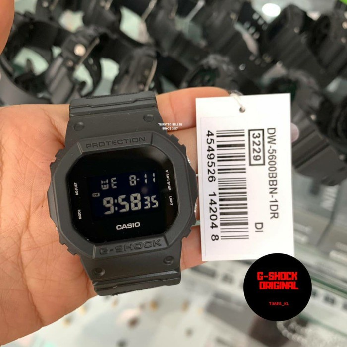 Must Have Jam Tangan Sport G-Shock Dw5600 Ori Bm Fullset Auto Light Terbaru Ori Termurah
