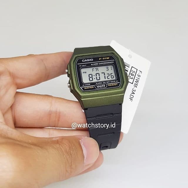 Promo Casio F-91Wm-3Adf Terbaru