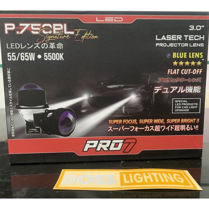 Terlaris Projie Proyektor Biled Pro7 P750Bl 3Inch Blue Lens