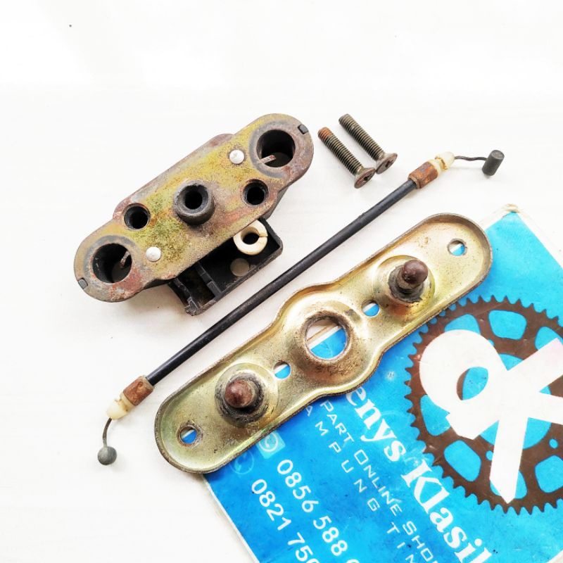 lawan engsel jok kunci jok suzuki thunder 125 original second