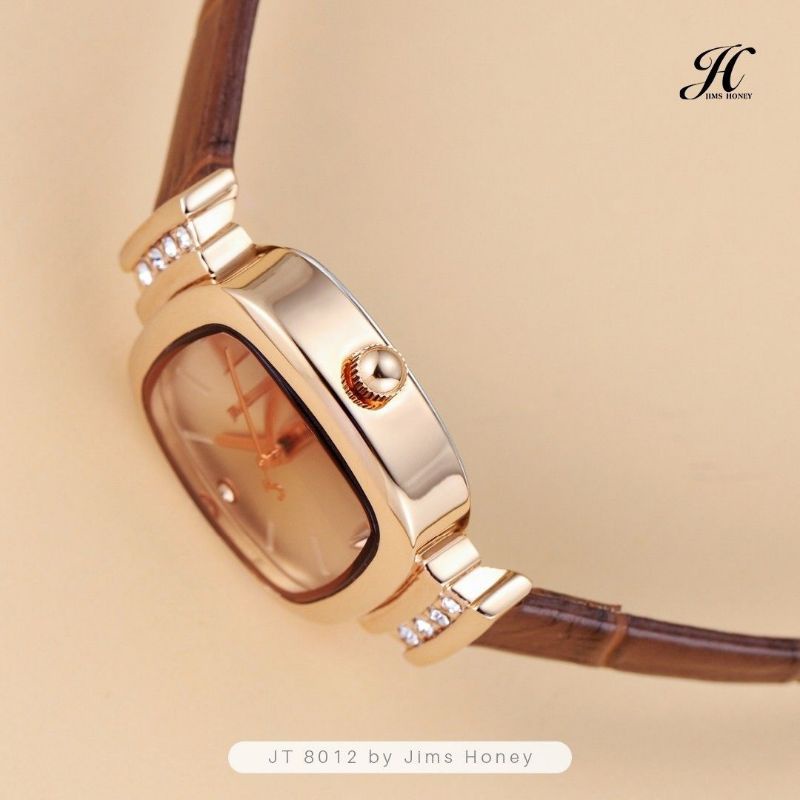 JAM TANGAN 8012 JIMS HONEY + BOX EXCLUSIVE