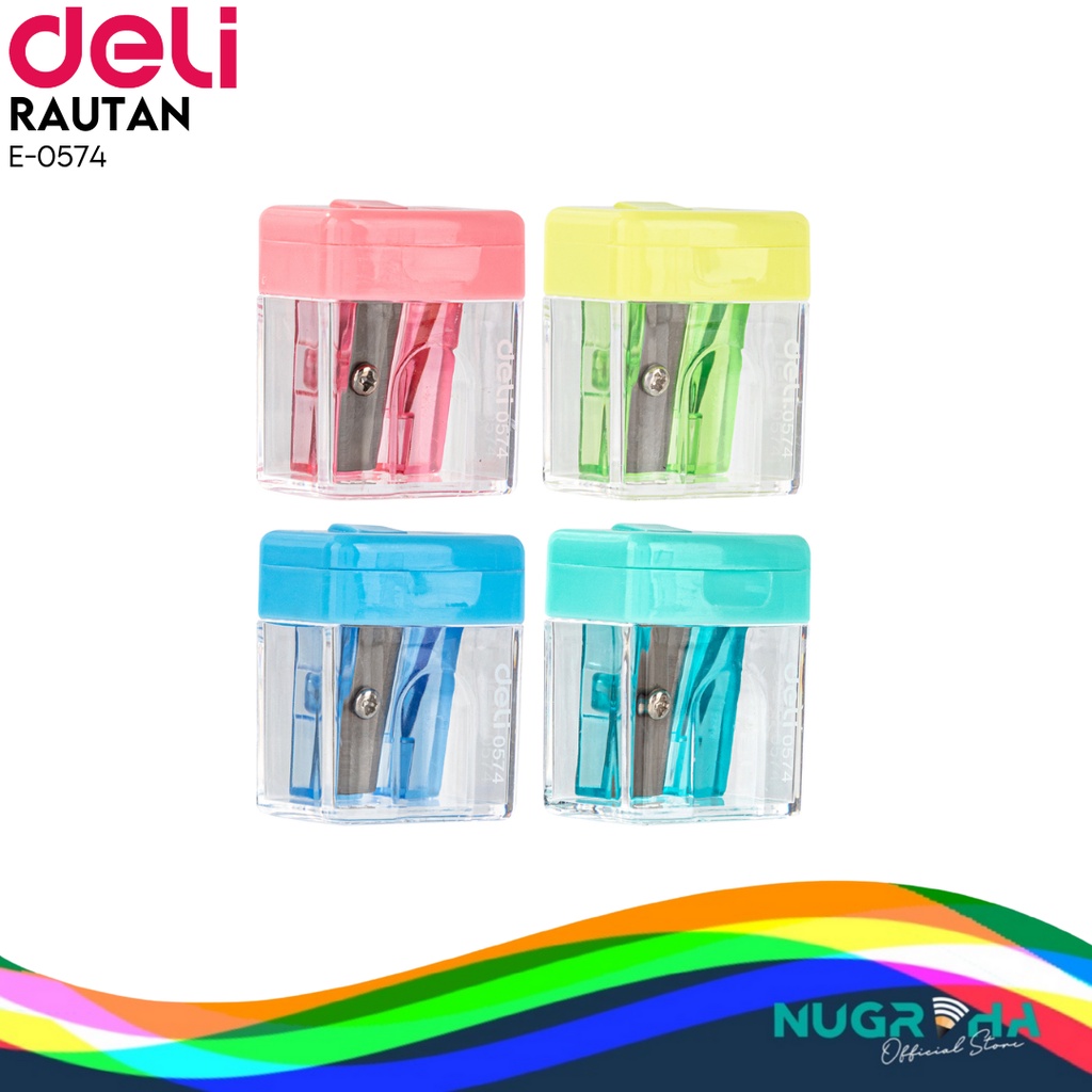 

DELI Rautan Pensil Pencil Sharpener Kotak 0574