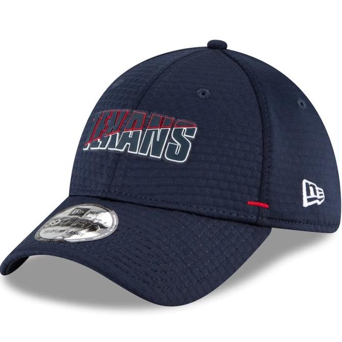 Topi NFL New Era 39THIRTY - Houston Texans Navy NFL Summer Sideline ---READY---