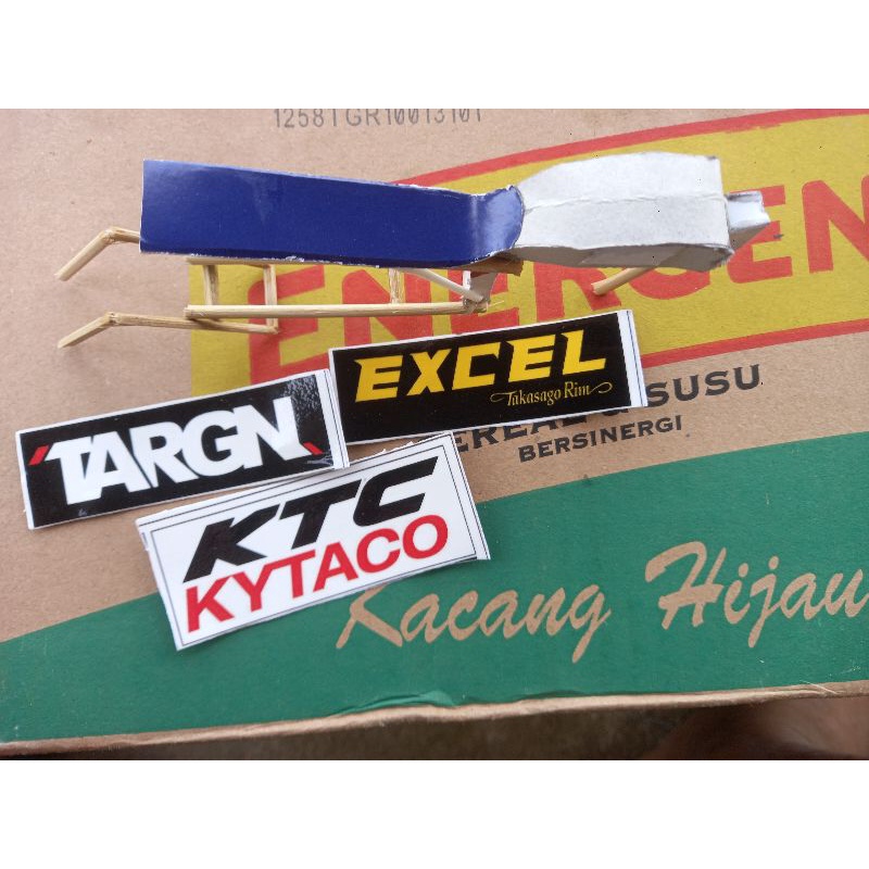 RANGKA MINIATUR MOTOR gl,mp,tiger,cb pembeli pertama mendapatkan bunus dan mendapatakan stiker+pedok