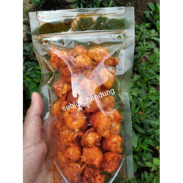 

siomay kering ekstra pedas