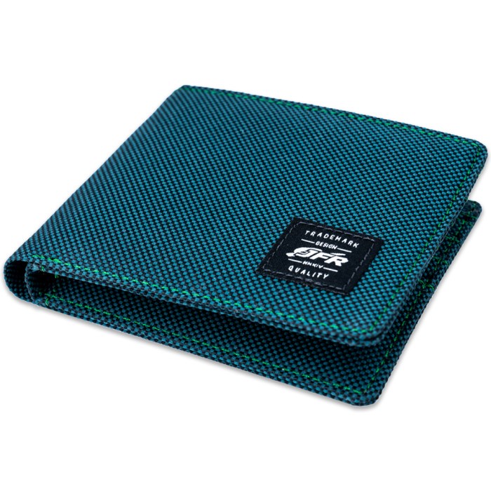 Dompet Pria Dompet Remaja Pria Anak Laki Laki Kain Keren Dompet Lipat Pria GP10 - Hijau(X4W5) dompet