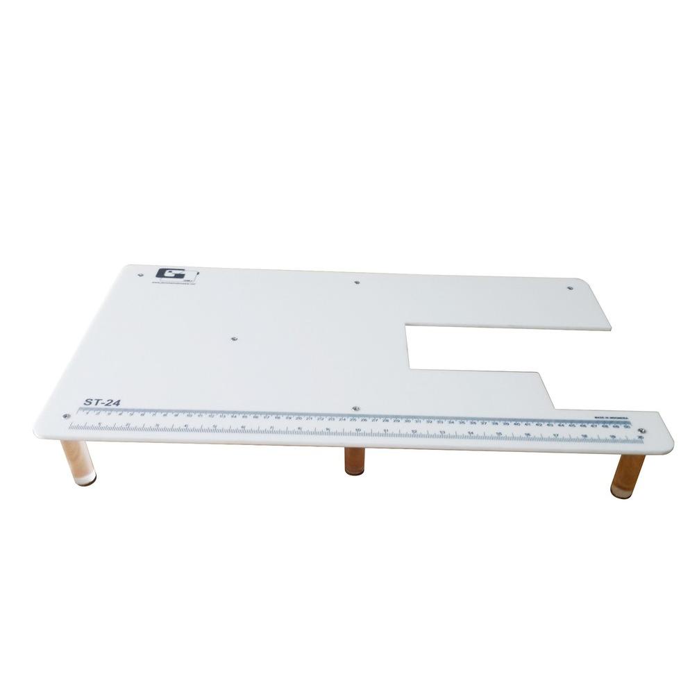 Meja Extension Mesin Janome St-24 - Putih Bakesonalities