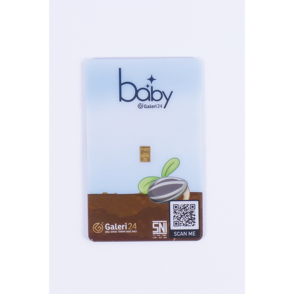 Galeri 24 Baby Gold 0,1gr - Tumbuhan