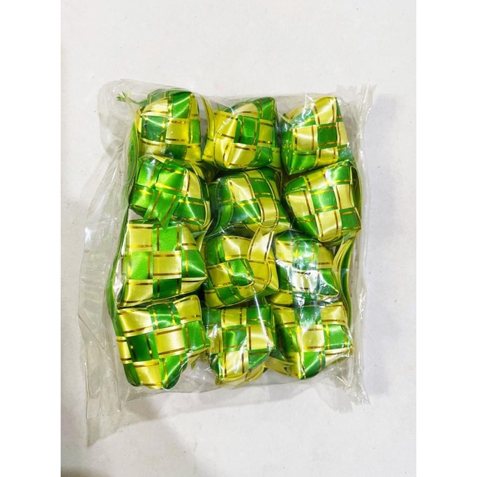 

+%+%+%] pita kado hampers pita jadi/pita ketupat uk sedang /pita lebaran 12pcs