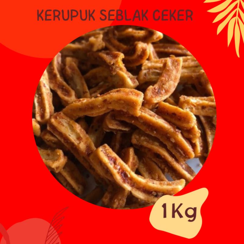 

Kerupuk Seblak Ceker Pedas Gurih