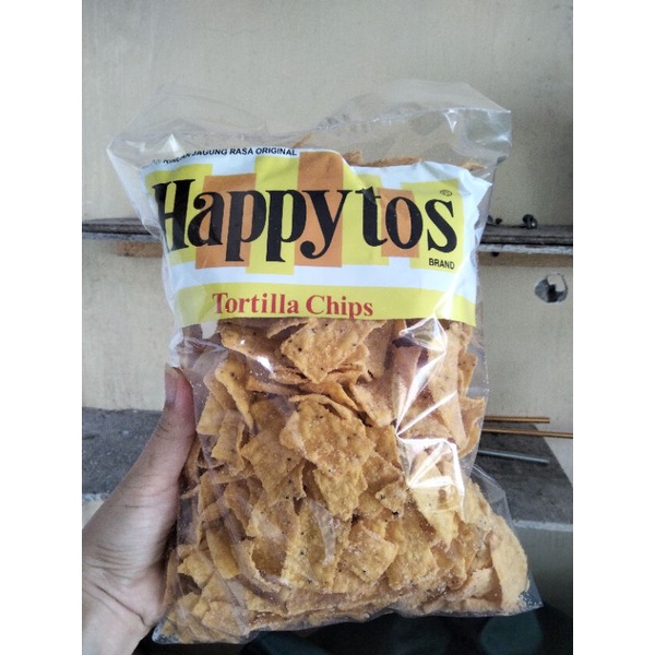 

HAPPY TOS JAGUNG / SNACK REPACKING / SNACK BRAND MURAH / KEMASAN 250GRAM