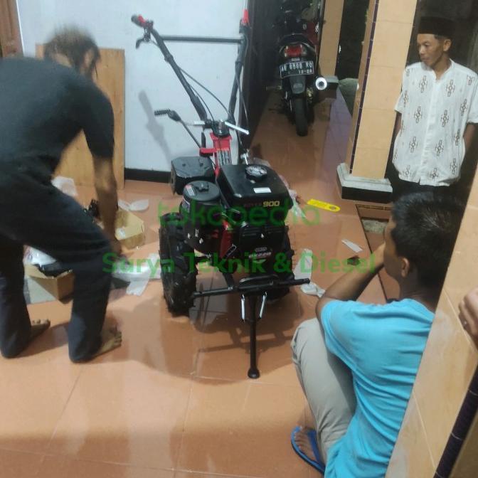 :::::::] Cultivator Rover 900 full gear blade J 4 baris