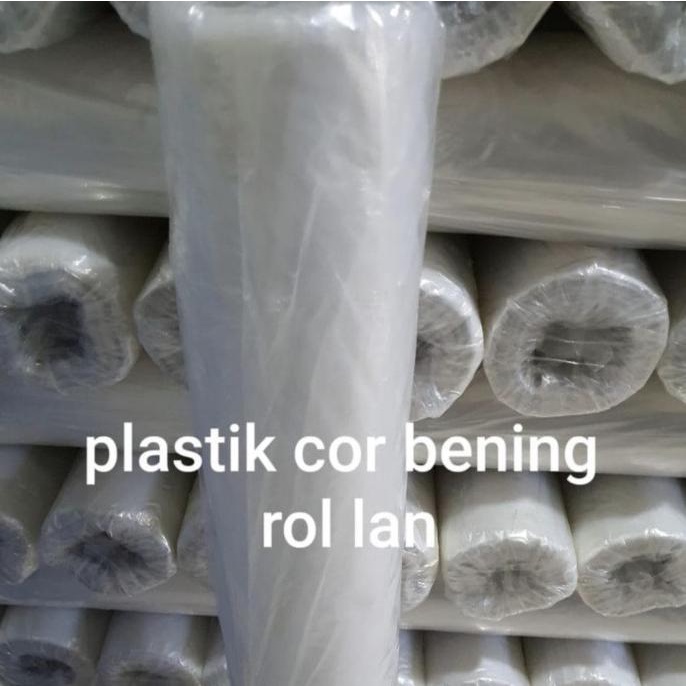 

JUAL Plastik cor bening roll- an , panjang @100m