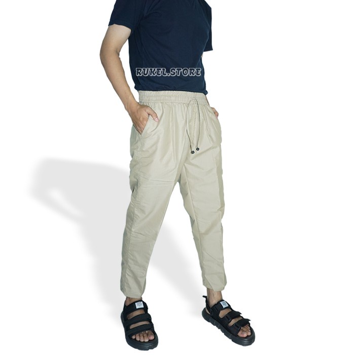 Celana Sirwal Pria Dewasa Cingkrang Muslim Sunnah Slimfit – SWL SFT - Hijau Army