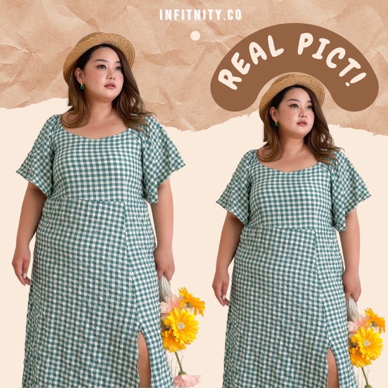 DRESS PANTAI PLUS SIZE BIG SIZE JUMBO