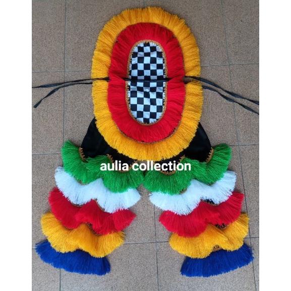 celana/sual barongan pelangi ukuran anak SD kls 5-SMP