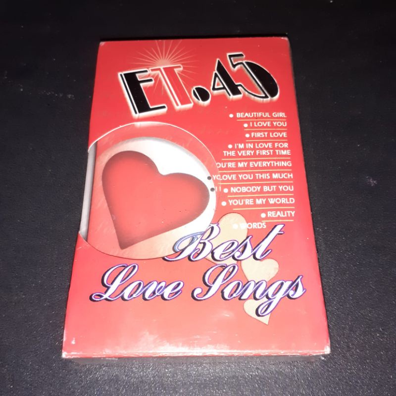 Kaset ET 45 - Best Love Songs - Jose Mari Chan Nikka Costa Dan Hill