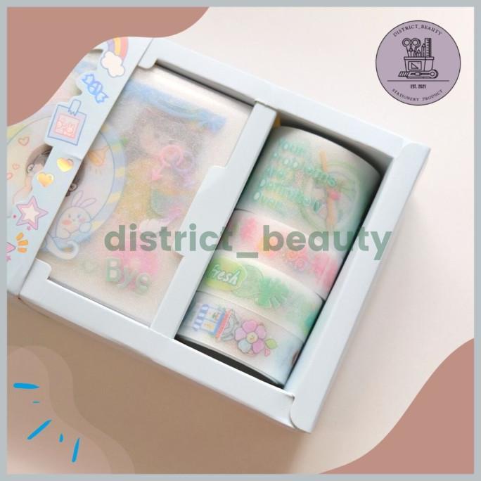 

HARGA DISKON PAKET STIKER SOLATIP PEREMPUAN WASHI TAPE STICKER SOL AESTHETIC
