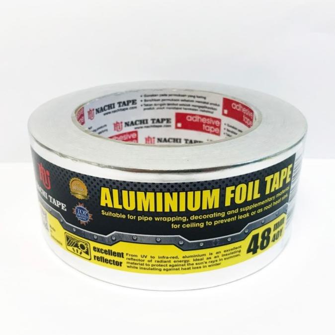 

HARGA DISKON Aluminium Foil Tape - Lakban - Nachi 48mm x 40 yard 2 Inci