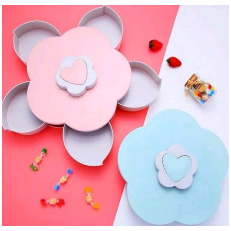 Toples Putar Bunga Mekar