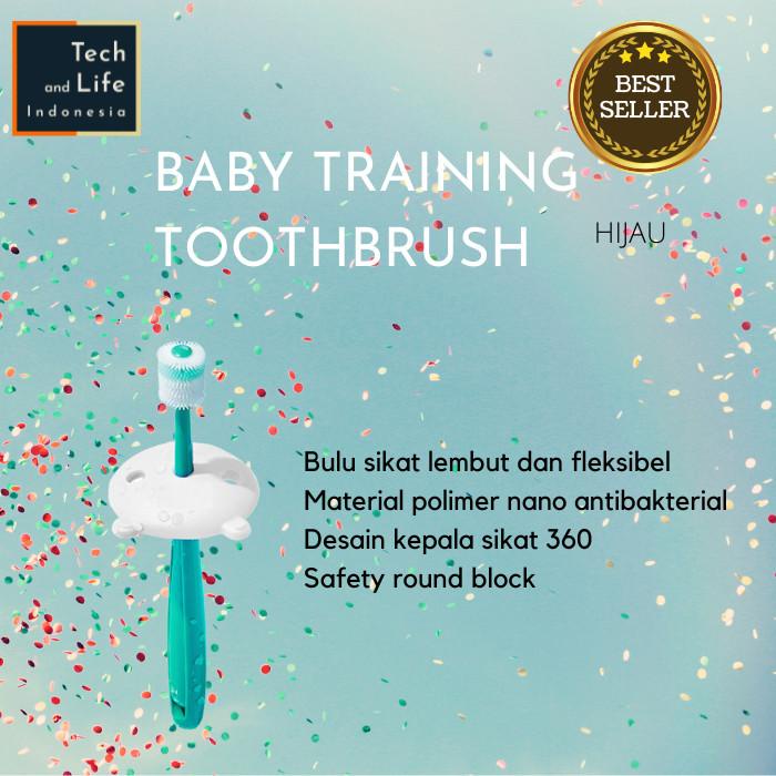 Terlaris Sikat Gigi Training Bayi Anak 360 Nano Toothbrush