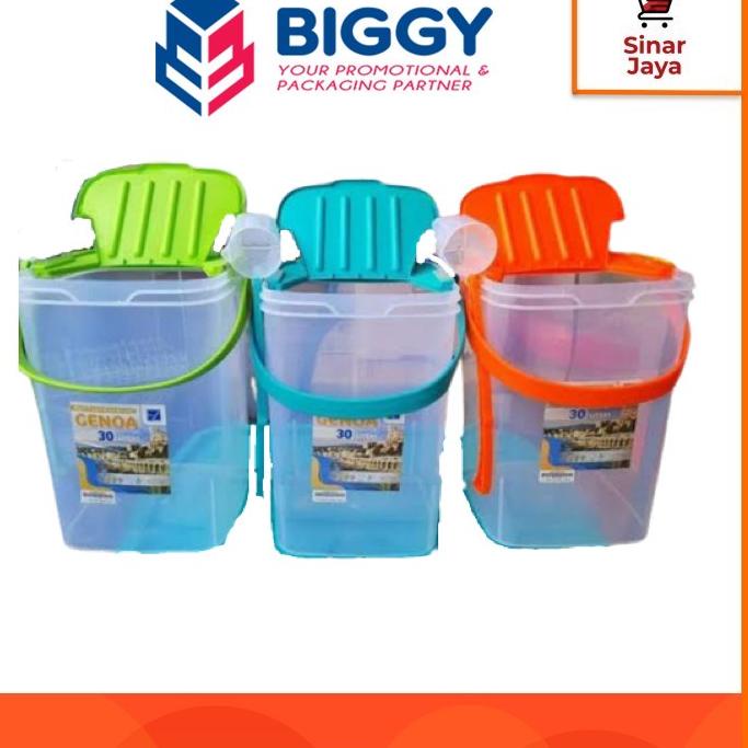 Come 5m0LaBIGGY Genoa Toples / Akuarium Es Buah + Gayung 30 Liter