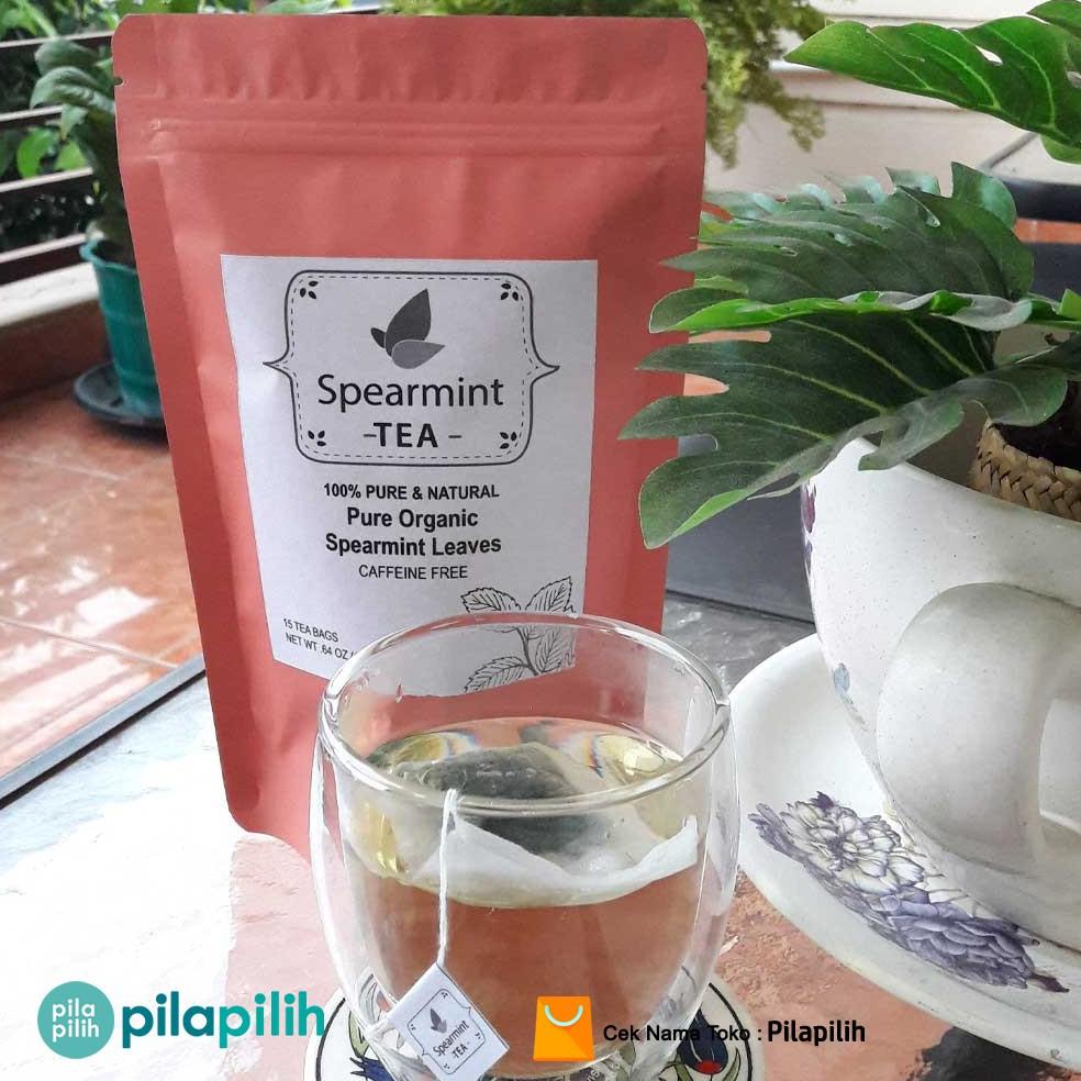 

BAYAR DITEMPAT - Pure Organic Spearmint Tea, Teh Daun Spearmint Natural Alami, Bantu Seimbangkan Hormon Wanita PCOS