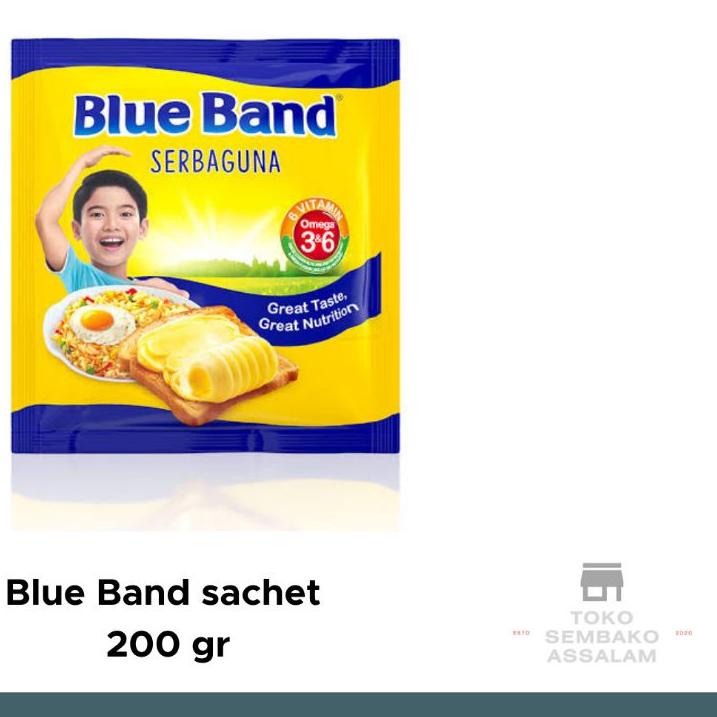 

New Trend h6H1tblue band sachet 200gr / blue band 200gr
