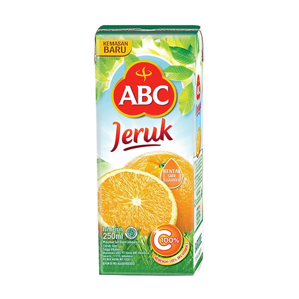 

ABC JUICE ORANGE 250 ML - JUS