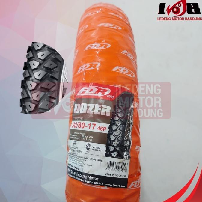 FDR Dozer 70/80/90 Ring 17 Ban Luar Tubetype Motor Bebek Trail OffRoad limited stock 54PR23