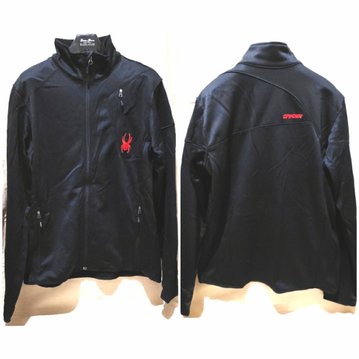 Laris jaket pria SPYDER original autentic