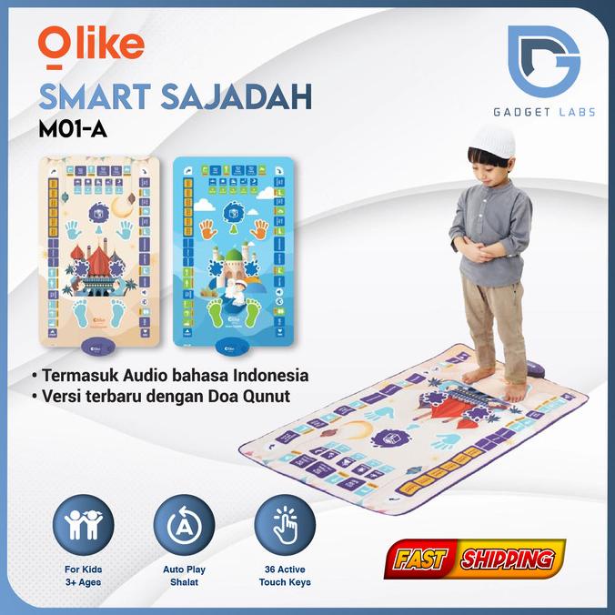 OLIKE Smart Sajadah Anak / Sajadah Pintar Garansi Resmi OLIKE