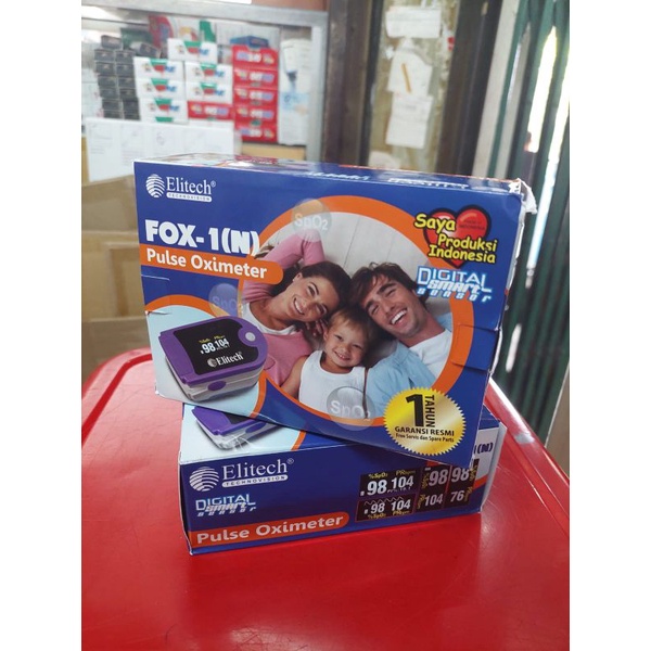 Oximeter Elitech Fox 1 /Saturasi Oksigen