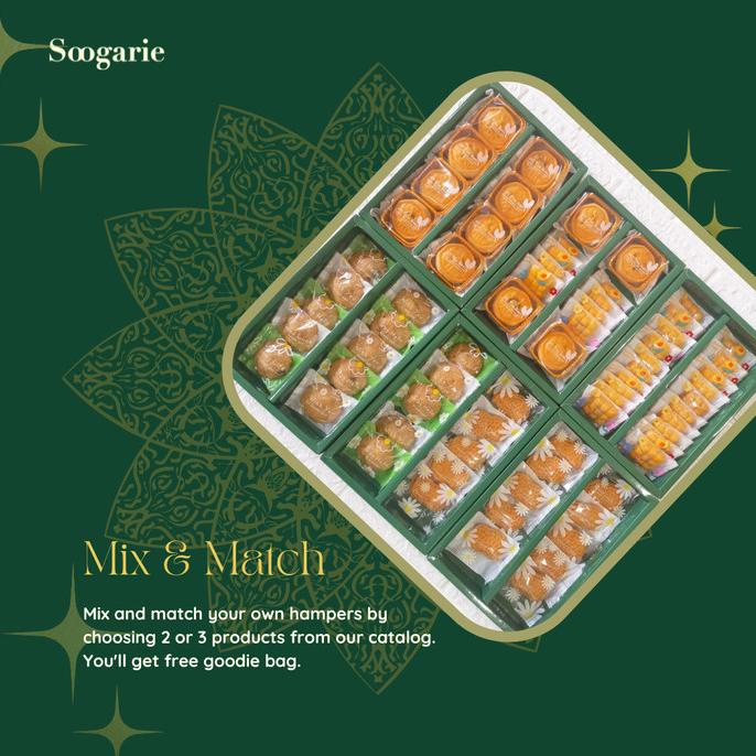 

HAMPERS NATAL/IDUL FITRI/IMLEK/VALENTINE/HARI RAYA SOOGARIE