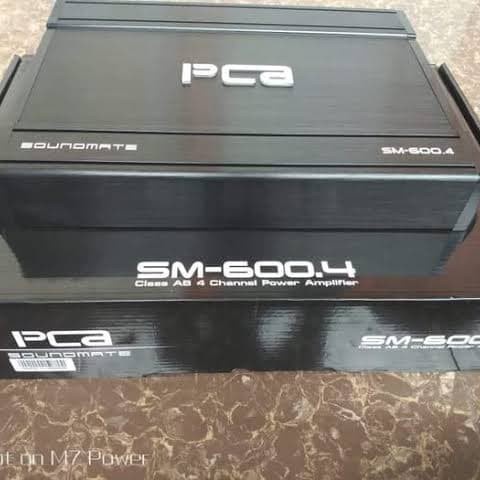 Terlaris Power Mobil Pca Soundmate Sm 600.4 Power Mobil 4Channel