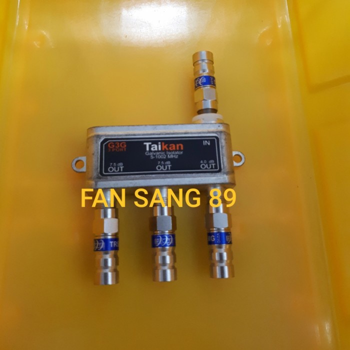 Terlaris Spliter Antena Tv Cabang Samsung 3 Way Set Spliter Signal Drat