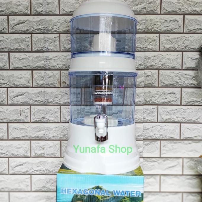 Mineral pot filter / Dispenser Penyaring air minum 18 Liter