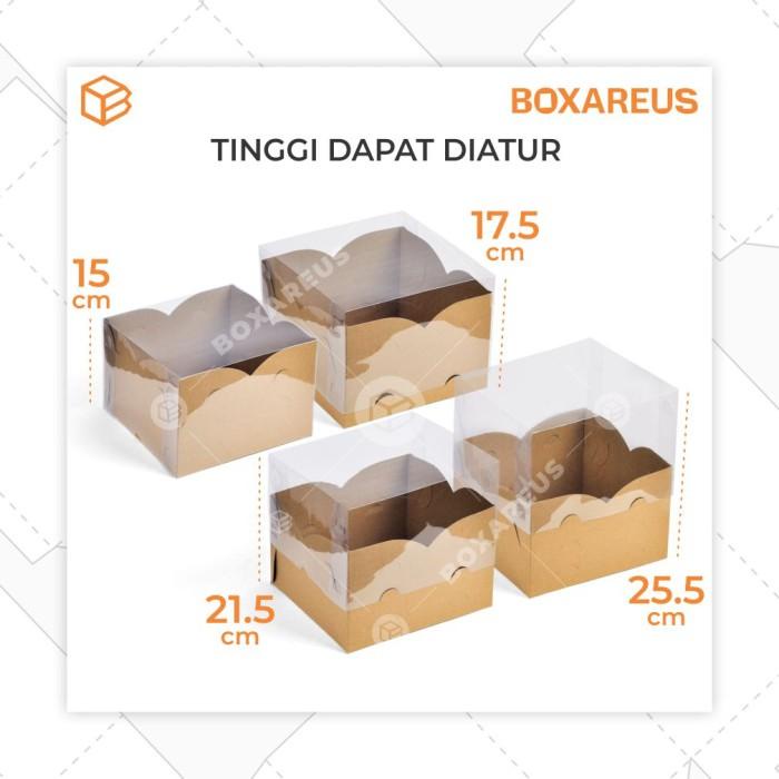 

Box Mika Dus Kue Atur Tinggi Kemasan Cake Packaging | Ahbx 25 081