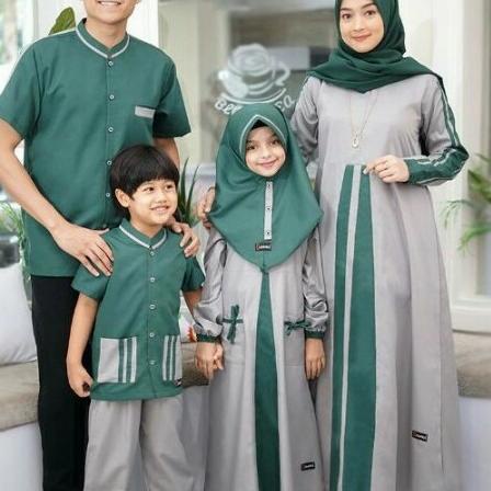couple baju muslim keluarga busana muslim