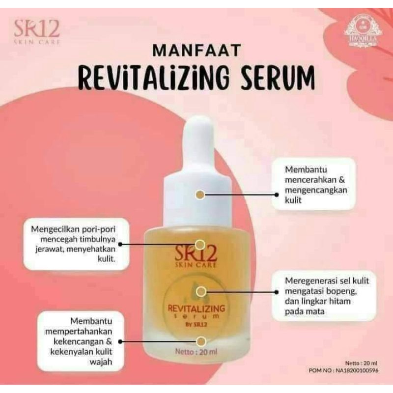 Revitalizing serum sr12