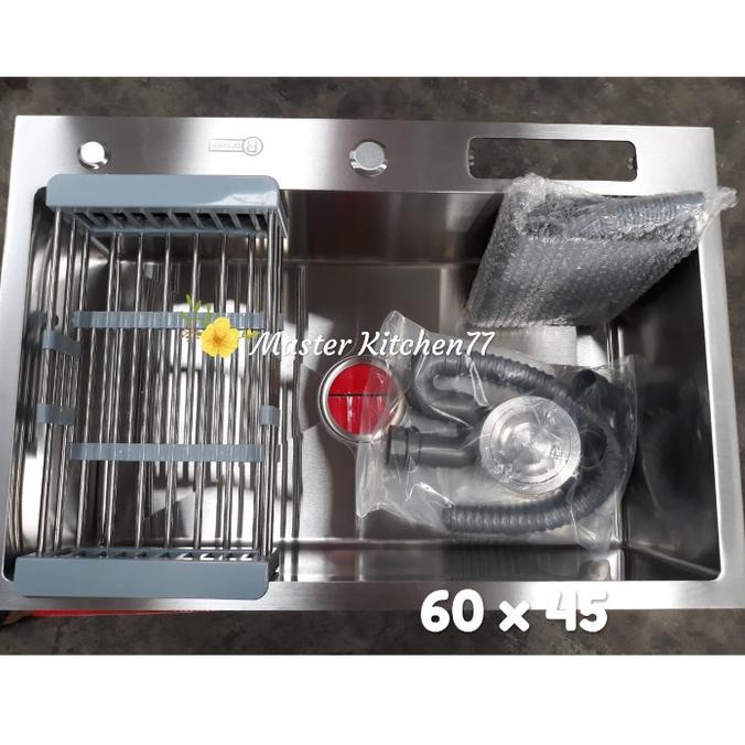 Kitchen sink Bolzano 6045 / Sink cuci piring Bolzano 6045 komplit