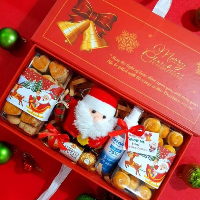 

Sale Kotak Box Parcel Kue Kering Hampers Natal Christmas 2021