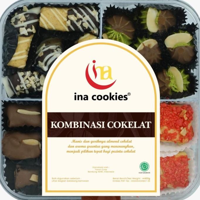 

Ina cookies kombinasi coklat