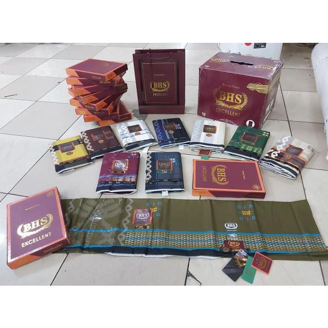 Sarung BHS Excellent Gold Songket SKT SMK SGB SPN QAT TUR