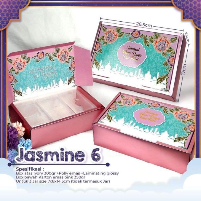

Box Kue kering Lebaran (isi 10pc) Kotak Idul Fitri
